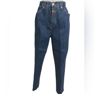 Lawman Cow Girl Women’s Vintage High Rise Relaxed Fit Tapered Jeans Size 9/10